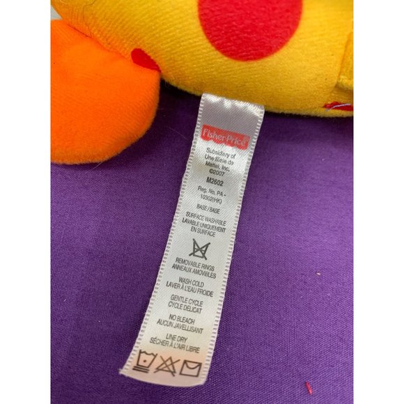 Fisher-Price Soft Safari Giraffe Ring Stacker 2007 Infant Toy - Picture 6 of 13